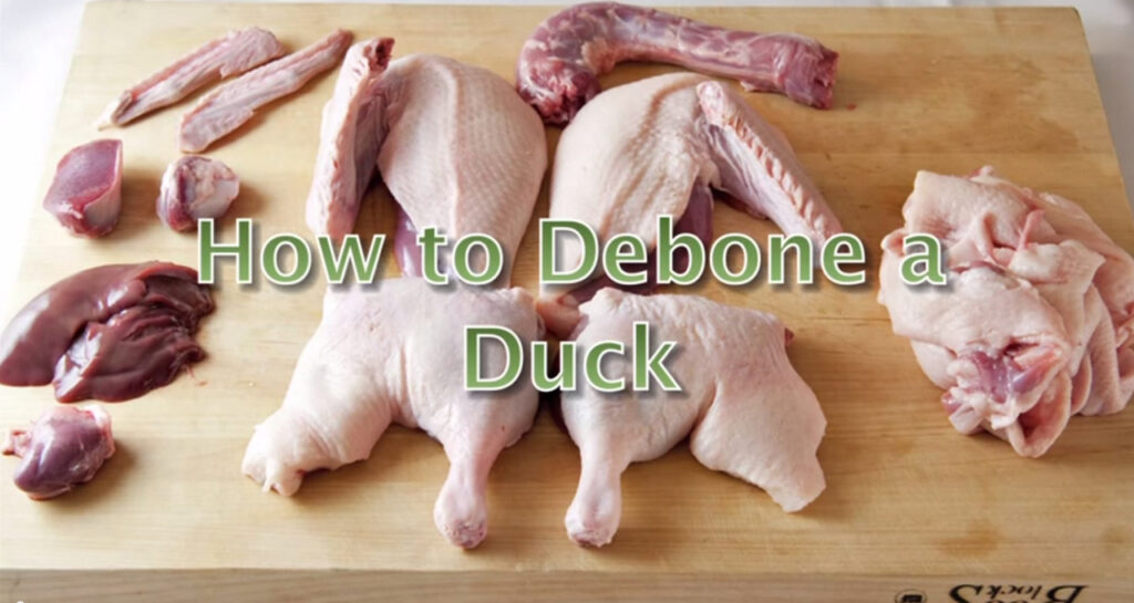 How to Debone a Duck