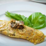 French Mushrooms Omelet