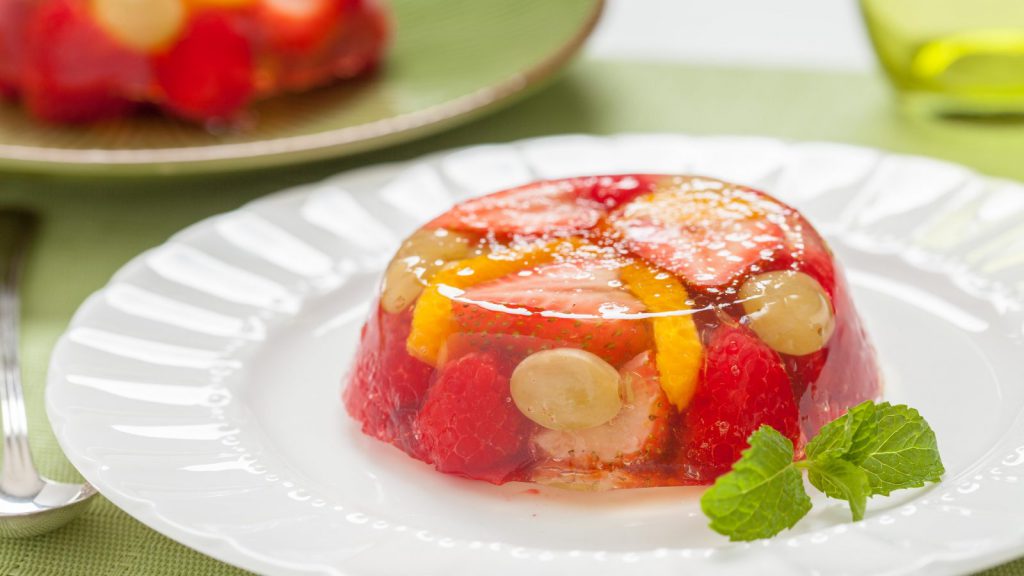 Prosecco Fruit Salad Aspic - Online Culinary School (OCS)