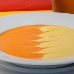 Red and Yellow Bell Pepper Cream Soup