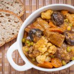 Beef Stew with Shiitakes and Vegetables