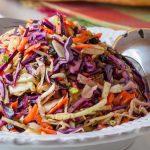 Cabbage Salad Duo with Currants, Carrots, and Almonds