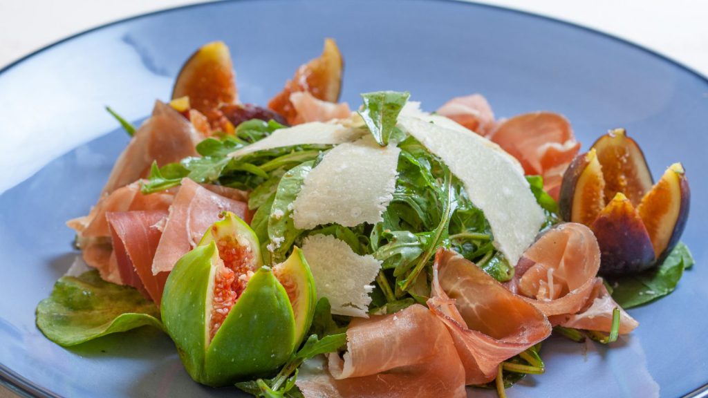 Fig, Prosciutto and Parmesan Salad