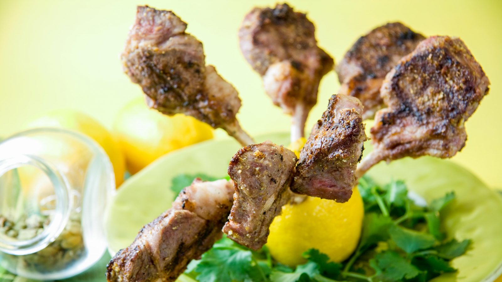 Grilled Lamb Chops With Lemon And Cardamom Online Culinary School Ocs