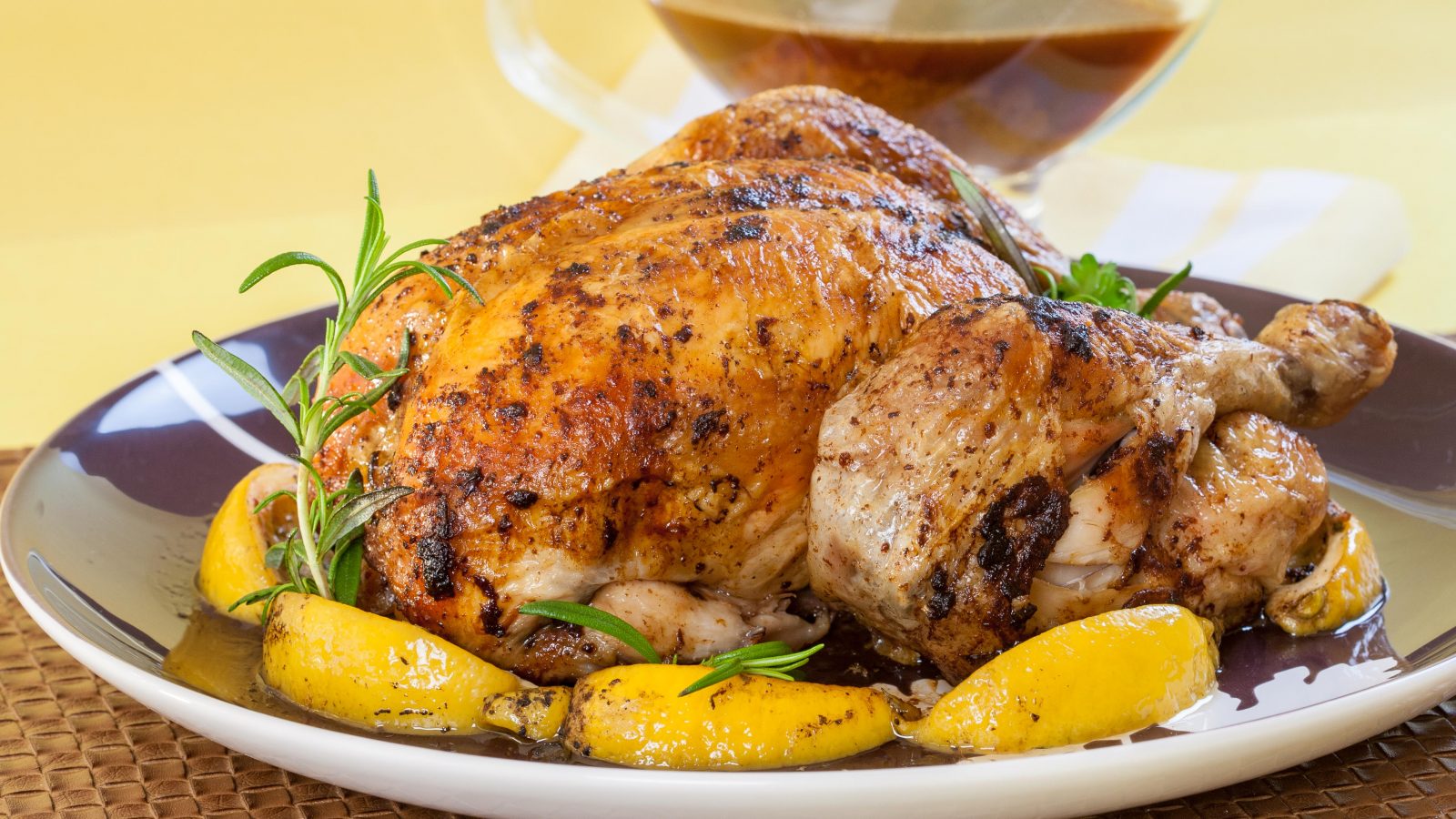 Roasted Lemon Rosemary Chicken - Online Culinary School (OCS)