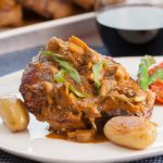 Pork Chops with Charcutiere Sauce