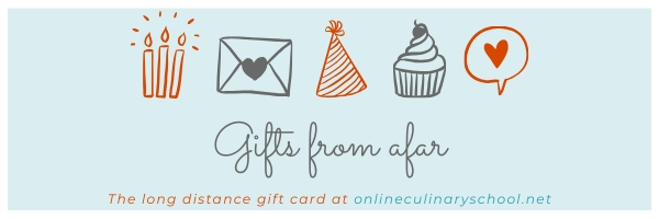 Online gift card from afar