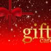 coupon, gift card, red